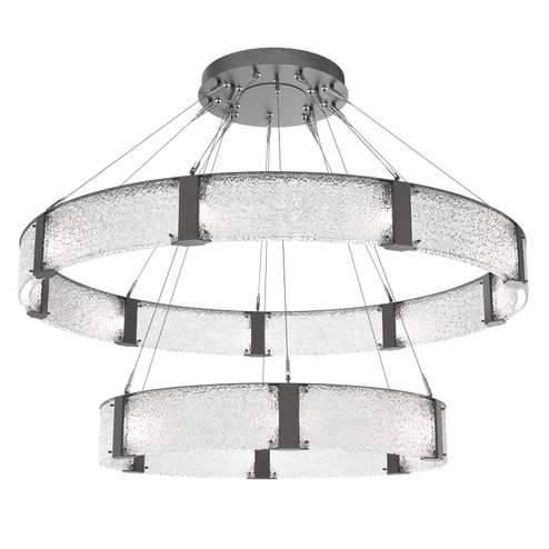 Parallel LED Chandelier in Graphite (404|CHB0042-2C-GP-CR-CA1-L1)