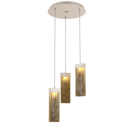 Parallel LED Pendant in Beige Silver (404|CHB0042-03-BS-BG-C01-L3)