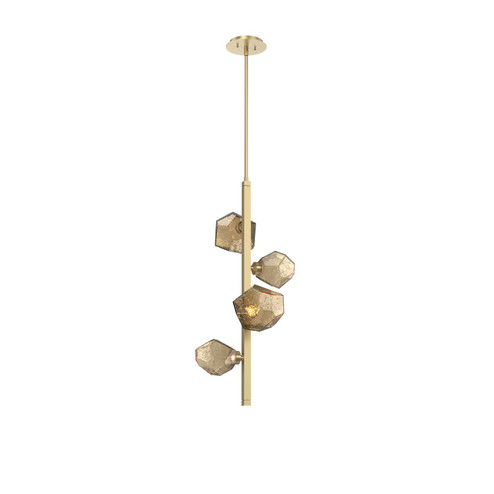 Gem LED Lantern in Gilded Brass (404|CHB0039-T4-GB-B-001-L1)