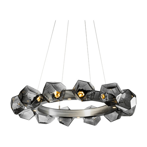 Gem LED Chandelier in Flat Bronze (404|CHB0039-36-FB-A-CA1-L1)