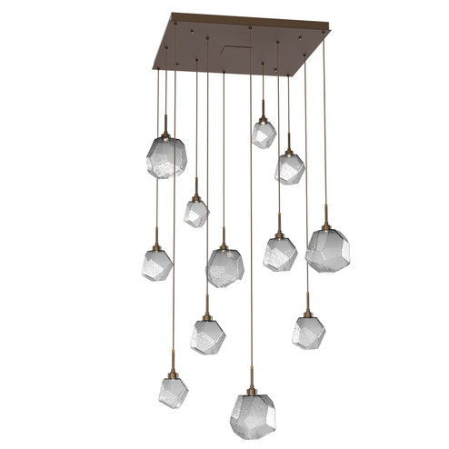 Gem LED Pendant in Flat Bronze (404|CHB0039-12-FB-S-C01-L3)