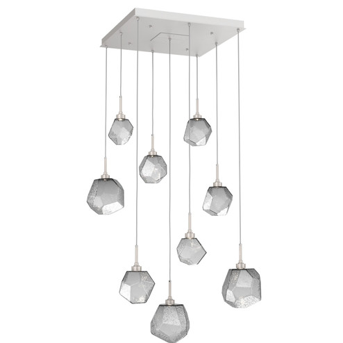 Gem LED Pendant in Beige Silver (404|CHB0039-09-BS-S-C01-L3)