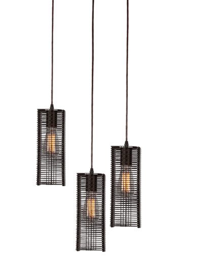 Downtown Mesh LED Pendant in Gilded Brass (404|CHB0020-03-GB-F-C01-L1)