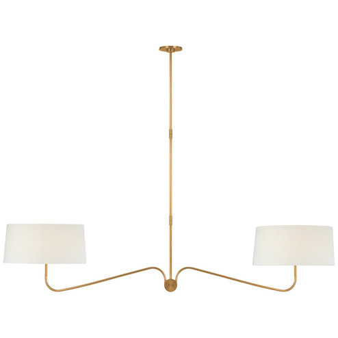 Canto LED Chandelier in Hand-Rubbed Antique Brass (268|TOB 5353HAB-L)