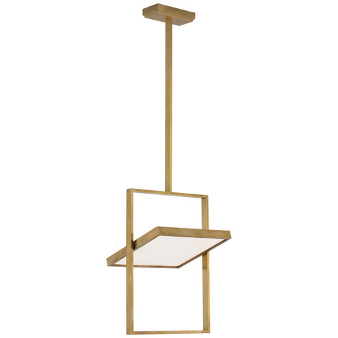 Entoure LED Pendant in Hand-Rubbed Antique Brass (268|LR 5850HAB)