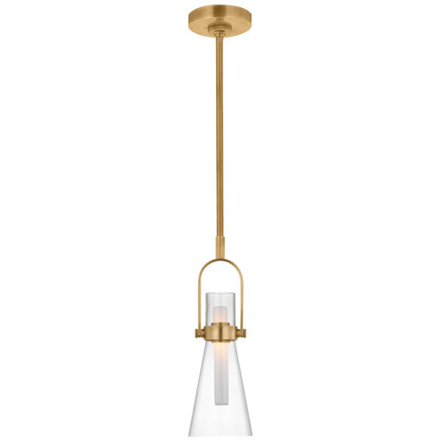 Larkin LED Pendant in Hand-Rubbed Antique Brass (268|IKF 5453HAB-CG)