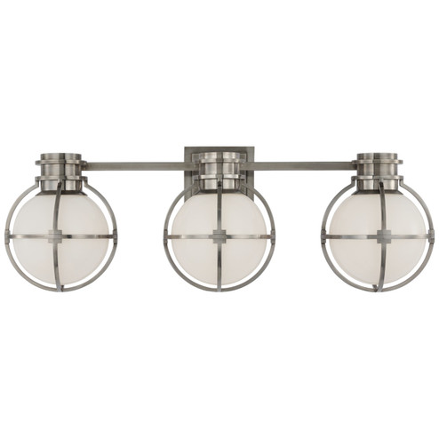 Gracie LED Wall Sconce in Antique Nickel (268|CHD 2487AN-WG)