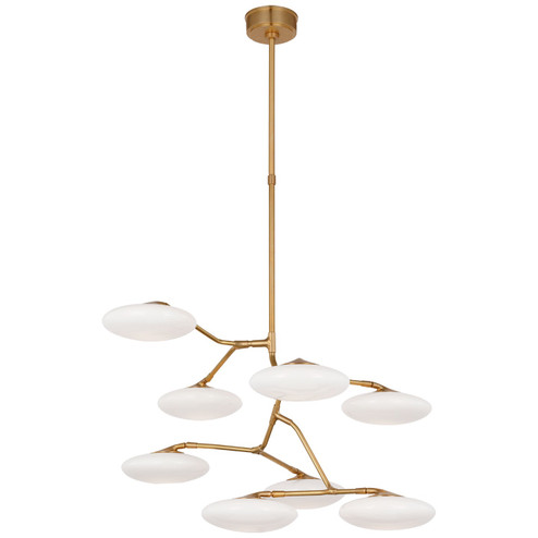 Brindille LED Chandelier in Soft Brass (268|CD 5020SB-WG)