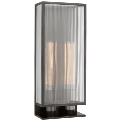 York LED Outdoor Wall Sconce in Bronze (268|BBL 2188BZ-CRB)