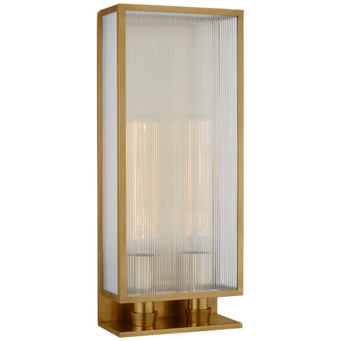 York LED Wall Sconce in Soft Brass (268|BBL 2183SB-CRB)