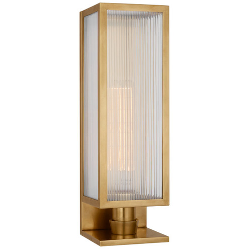 York LED Wall Sconce in Soft Brass (268|BBL 2180SB-CRB)