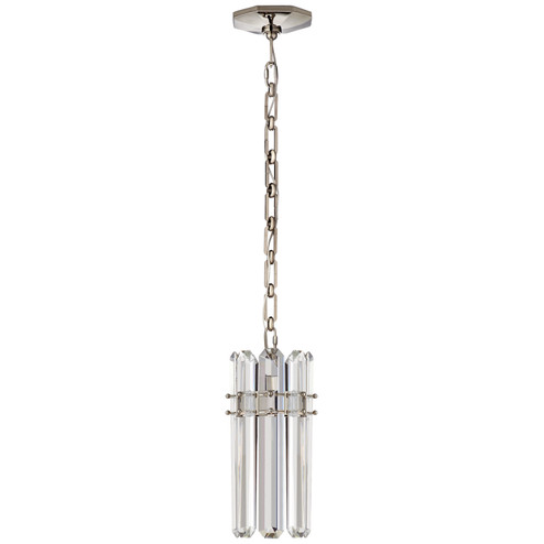 Bonnington One Light Pendant in Polished Nickel (268|ARN 5123PN-ALB)