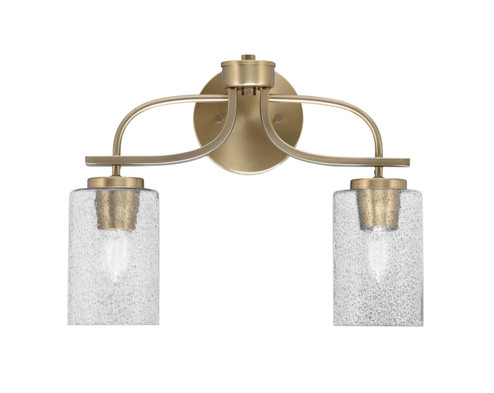 Cavella Two Light Bath Bar in New Age Brass (200|3912-NAB-3002)