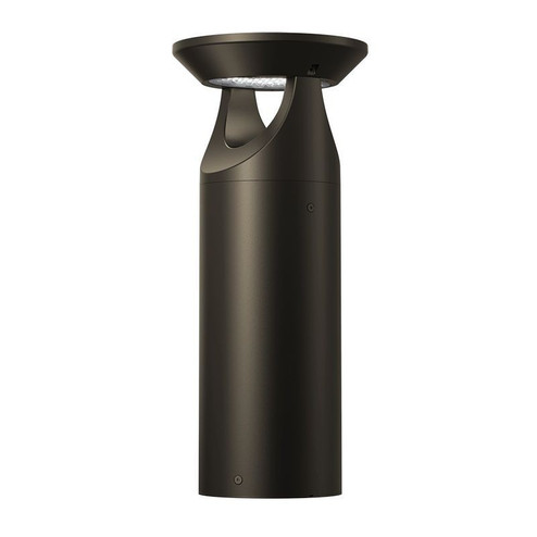 Solar Bollard Head in Bronze (418|BOL-G4-301-SOLAR-40K-BR)