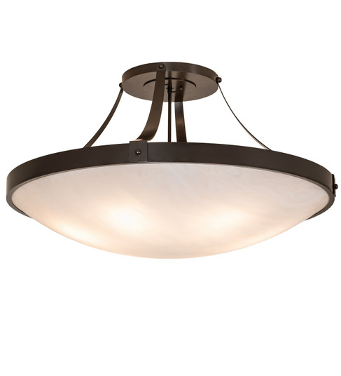 Urban Six Light Semi-Flushmount in Timeless Bronze (57|265539)