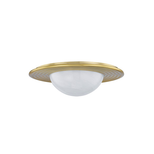 Geraldton LED Flush Mount in Aged Brass (70|7116-AGB)