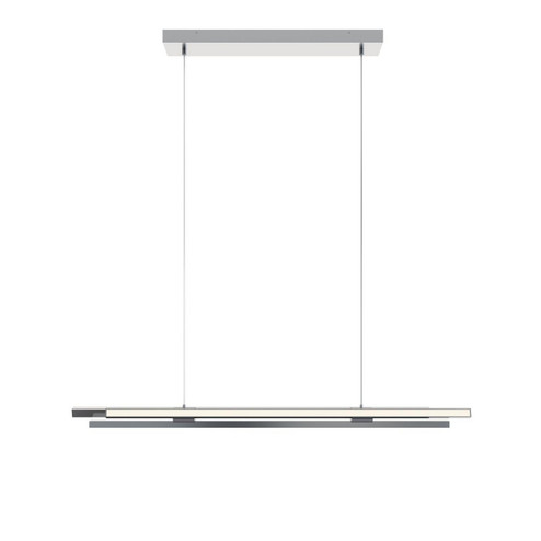 Indra LED Linear Pendant in Satin Nickel (162|IDRP0344LAJUDSN)