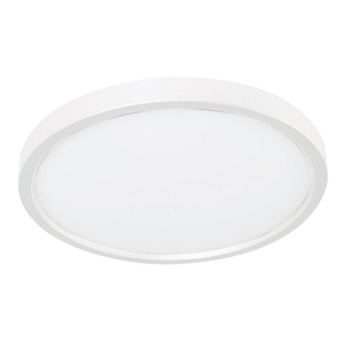 Edge Round LED Flush Mount in White (162|EGRF08LAJD3WH)