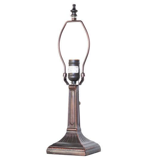 Deco One Light Mission Base in Mahogany Bronze (57|25197)