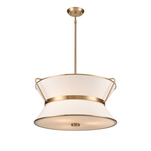 Layla LED Chandelier in Brushed Brass (78|AC11832BB)