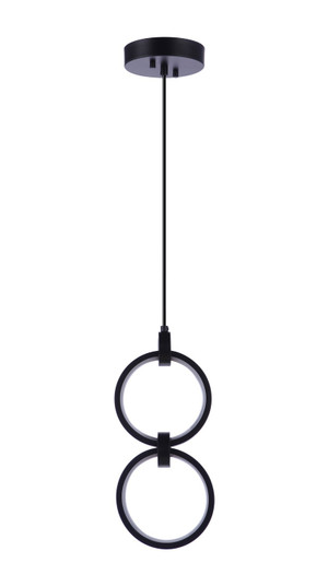 Context LED Pendant in Flat Black (46|59392-FB-LED)