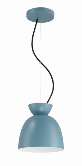 Ventura Dome One Light Mini Pendant in Dusty Blue (46|59191-DB)