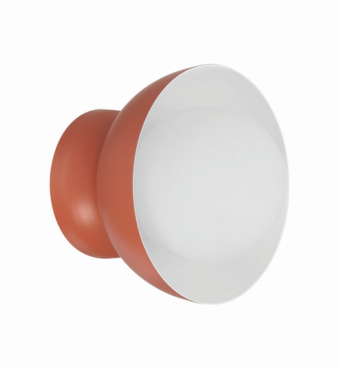 Ventura Dome One Light Wall Sconce in Baked Clay (46|59161-BCY)