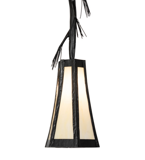 Lone Pine LED Mini Pendant in Black Metal (57|265634)