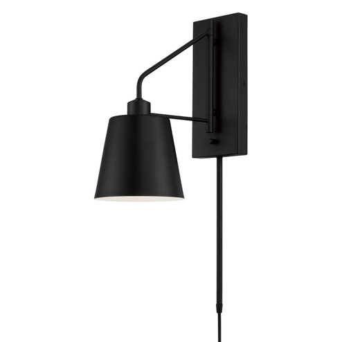 Alden One Light Wall Sconce in Matte Black (65|651311MB)