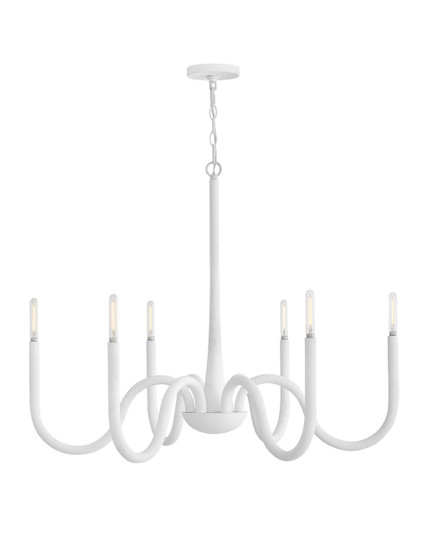 Maris LED Chandelier in Textured Plaster (13|45016TXP)