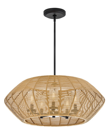 Luca LED Chandelier in Black (13|10385BK-CML)