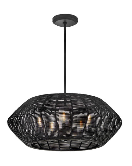 Luca LED Chandelier in Black (13|10385BK)