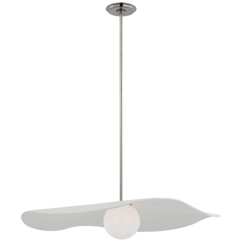 Mahalo LED Pendant in Polished Nickel (268|WS 5040PN-WHT)