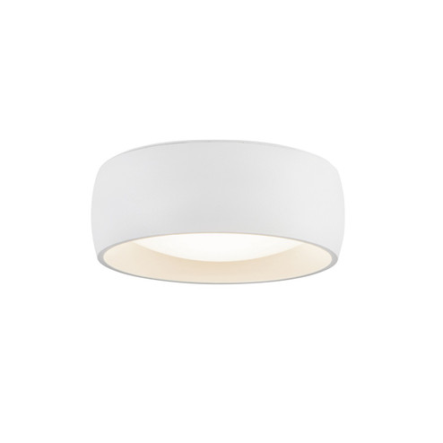 Savile LED Flush Mount in White (347|FM82104-WH)