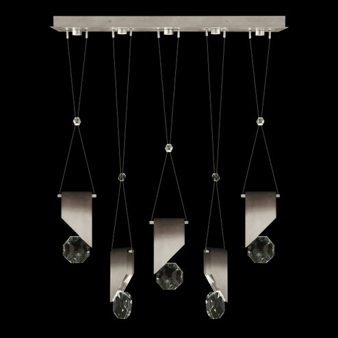 Aria LED Linear Pendant in Silver (48|100006-4-11111)