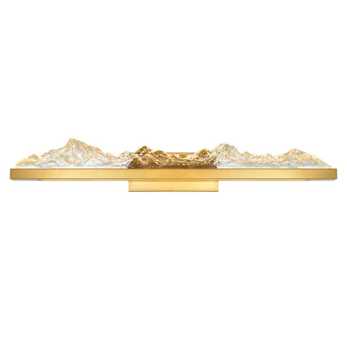 Himalayas LED Vanity in Brass (401|1601W36-624)