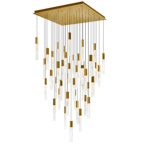 Greta LED Chandelier in Brass (401|1589P36-41-624)