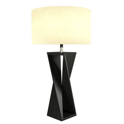 Spin One Light Table Lamp in Organic Black (486|7044.46)