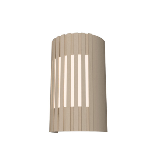 Slatted Two Light Wall Lamp in Organic Cappuccino (486|420.48)