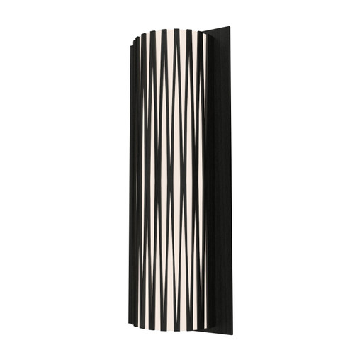 Living Hinges Two Light Wall Lamp in Organic Black (486|4071.46)