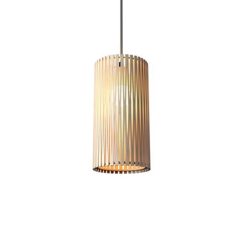 Living Hinges One Light Pendant in Organic Cappuccino (486|1485.48)
