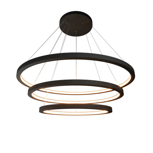 Frame LED Pendant in Organic Black (486|1414LED.46)