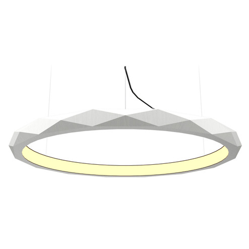 Facet LED Pendant in Organic White (486|1354LED.47)