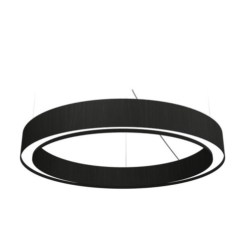 Cylindrical LED Pendant in Organic Black (486|1351LED.46)
