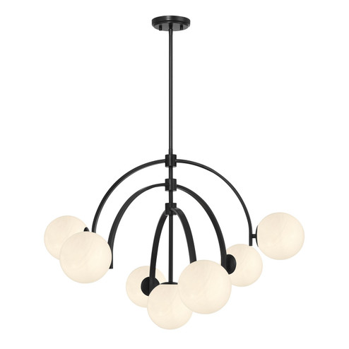 Marias Seven Light Chandelier in Matte Black (51|1-3319-7-89)