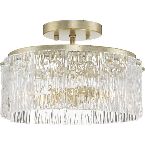 Chevall Two Light Flush Mount in Gilded Silver (54|P350268-176)