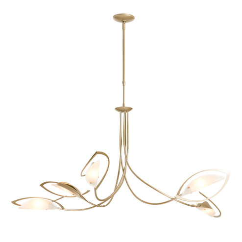 Aerial Five Light Pendant in Modern Brass (39|137865-SKT-MULT-86-FD0626)