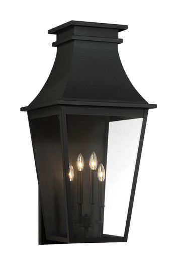 Gloucester Four Light Wall Mount in Coal (7|7990-66)
