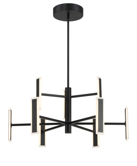Edge LED Chandelier in Coal (42|P1419-66A-L)