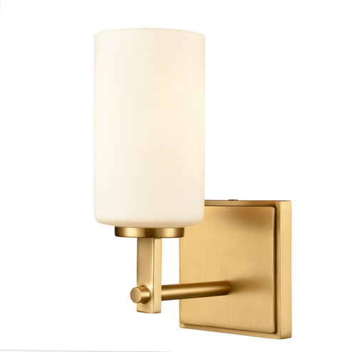 Denver One Light Vanity in Lacquered Brass (45|90160/1)